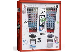 UMBRELLA® Nostalgie Adventskalender Süßigkeiten 2025 [RETRO VINTAGE] – 24x Süßigkeiten aus den 80ern, 90ern & 2000ern – Adventskalender zum Naschen & Erinnern – Handverpackt in Deutschland