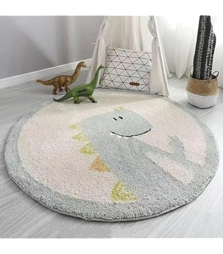 Alfombra Redonda Alfombra Infantil Lavable En Lavadora Para Bebes
