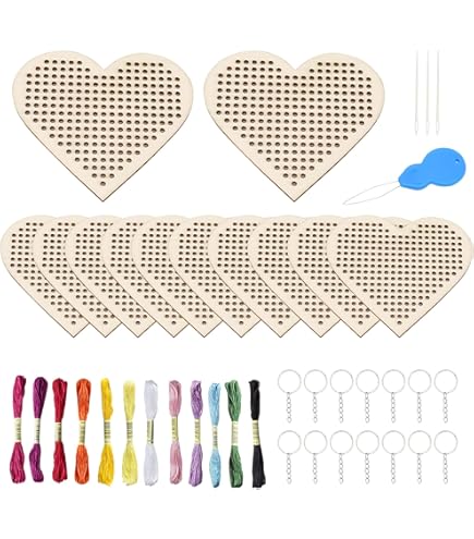 Baker Ross Paasei Borduursets - Knutselspullen voor Kinderen (5 stuks