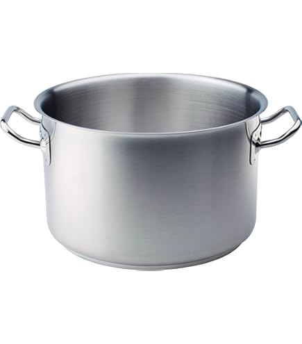 PLATINUM Casseruola Alta 2 Maniglie ø32cm | Atelier Dell'albergo