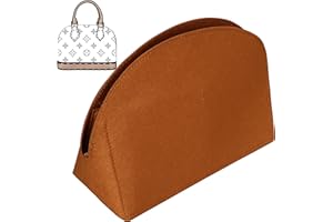 Soyizom Handtaschen-Organizer für Alma PM BB - Filzbeutel-Einsatz für Geldbörsen (PM, Braun)