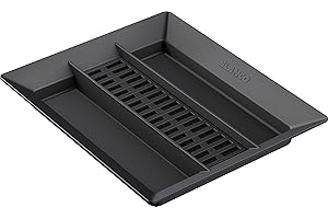 Blanco 517469 Tapa para Cubo de 8 litros, Apta para los Sistemas de residuos Select y FLEXON II, 1 V, Acero Inoxidable, XL