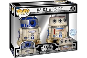 Funko POP! Star Wars Celebration 2023 R2-D2 i R5-D4 Vinyl Bobblehead zestaw 2-pak 2023 Galactic Convention Exclusive, FUN68750