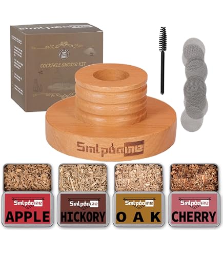 Kit fumatore Cocktail, fumatore di bevande per Cocktail, whisky, Bourbon e vino