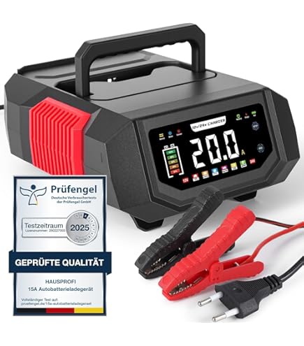 Brüder Mannesmann 6/12 Acculader 6 V, 12 V 1.5 A 2 A, 8 A kopen