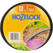 Hozelock Connettore A Gomito 90° Per Tubo Microirrigazione 4 Mm - 12 Pezzi, PVC Nero Anti-UV