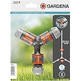 GARDENA Abzweig-Satz für 13 mm (1/2")- und 15 mm (5/8")-Wasserschläuche: Wasserdichter Abzweig-Verbinder für eine einfache Wa