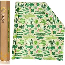 Set Di 6 Involucri Alimentari In Cera D'api Naturali - Foto 9