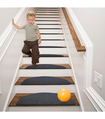Trapmat Sweet 78 zwart 20x65 cm set van 15 kopen
