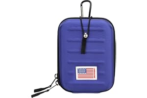 Craftsman Golf US-Flagge großer Entfernungsmesser Hartschalen-Schutzhülle kompatibel mit Bushnell V3 V4 Tour Pro Xe und anderen Marken Golf Laser Entfernungsmesser