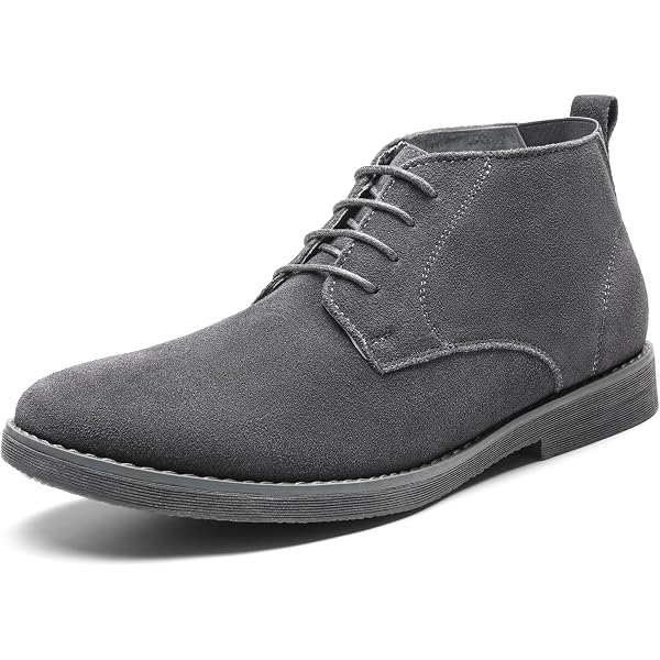Hush Puppies Bronko Chukka Uomo - Scarpa In Pelle Nabuk Con Cerniera, Morbida E Traspirante