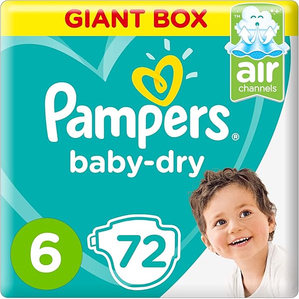 pampers premium nappies size 6