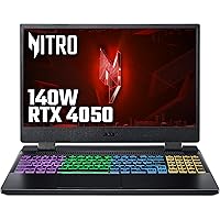 Acer Nitro 5 AN515-58 Gaming Laptop - Intel Core i7-12650H, 16GB, 1TB SSD, NVIDIA GeForce RTX 4060 8G, 15.6" FHD IPS 144Hz, W