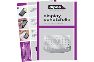 dipos I 3X Protection ecrán Compatible avec DeLonghi Magnifica S ECAM 22.110 + 21.117 + 21.116 Films de Protection d'écran Transparent