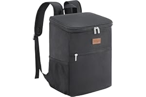‎LIFEWIT Lifewit 24L Kühl Rucksack Kühlrucksack Kühltasche Picknicktasche Groß Isoliert Cooler Bag Männer Frauen für Strand/Picknick/Camping/BBQ/Wandern
