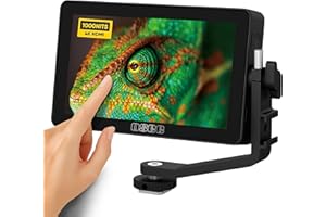 Osee Lilmon 5 Kamera Feld Monitor 1000 Nits Hochheller 5,5 Zoll Touchscreen DSLR Camera Monitor mit 3D LUT HDR 4K HDMI Loop In/Out Belichtungs Fokus Assist für DSLR