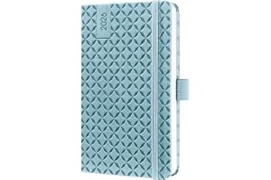 SIGEL J6112 Wochenkalender Jolie 2026, ca. A6, , hellblau: Agenda Jolie, Flair, Sky Blue, Hardcover