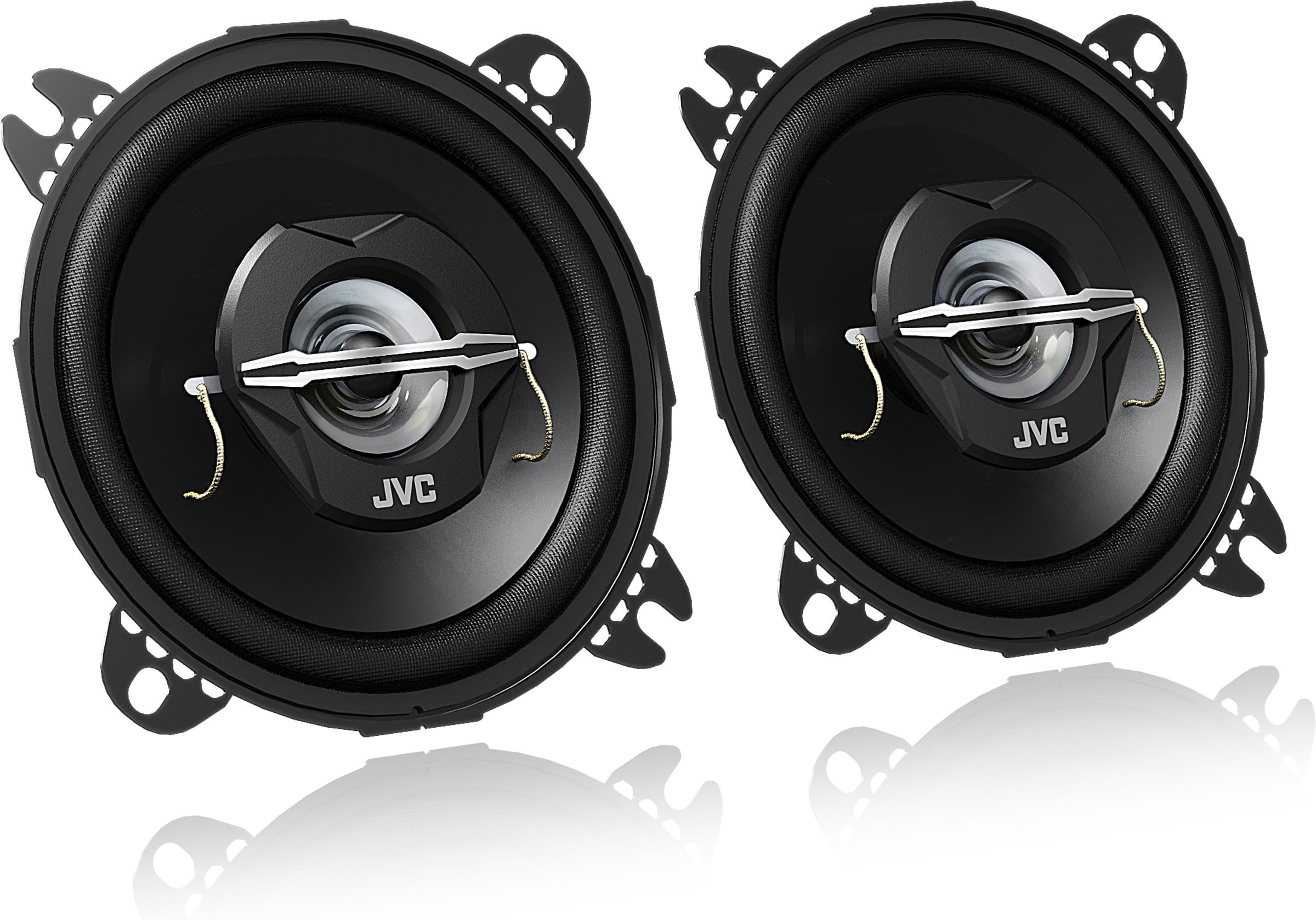 JVC Kenwood CS J420X 10 cm 2-Way Coaxial Speaker – Black