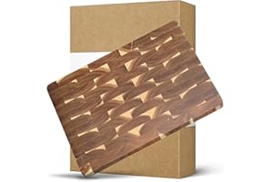 HEZHEN Tabla de Cortar de Madera de Acacia, Bandeja de Servir de Madera, Tabla de Cortar Rectangular