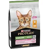 Pro Plan Kısırlaştırılmış Yetişkin Kediler İ&ccedil;in Kuru Kedi Maması, Zengin Tavuk Eti İ&ccedil;eriği 3kg