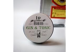 HALF OUNCE COSMETICS Gin & Tonic Lip Balm by The Prohibition Co. 15ml Tin