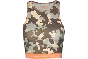 Tommy Jeans Damen Tjw Printed Crop Tank Sport Pullover