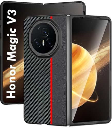 Handyhülle Für Honor Magic V3 – Mit Handgelenkschlaufe, Standfuß & Bierflaschenöffner, PU-Leder