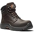 V12 Footwear VR601.01 Bison IGS Safety Derby Boots, 9 UK, Brown