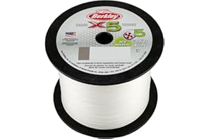 Berkley X5 Braided Fishing Line - Strong 5 Strand Braid Line for Saltwater and Freshwater Fishing