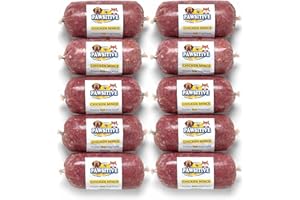 GENERIC Premium Quality High-Protein Raw Dog Food - Frozen Chicken Mince - 20kg (40 × 500g) - Natural & Grain-Free Meal for Dogs - Natural Dog Meal