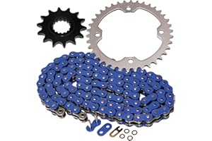 Caltric O-Ring Blue Drive Chain & Sprockets Kit Fits YAMAHA RAPTOR 700R YFM700R YFM-700R 2006-2014