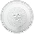 SPARES2GO Glass Turntable Plate for Kenwood K20MSS10 Microwave Oven (255mm / 10" Diameter)