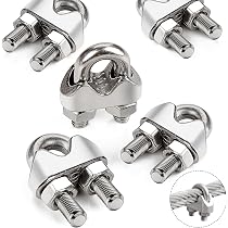 PinPro Edelstahl Drahtseilkauschen 4mm - 50 Stück  Produktbild-Vorschau 7