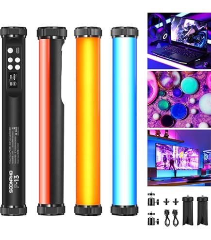 Tube Light A2 RGB - Luce Regolabile CRI 95, Controllo APP, Effetti Speciali - Foto 3