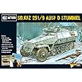 SdKfz 251/9 Ausf. D "Stummel" - 1:56 / 28mm Plastic Scale Model Halftrack For Bolt Action by Warlord Games - Highly Detailed World War 2 Miniatures for Table-top Wargaming