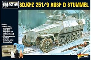 WARLORD GAMES BOLT ACTION : 28mm; Sd.Kfz 251/9 Ausf D (Stummel) Half-Track