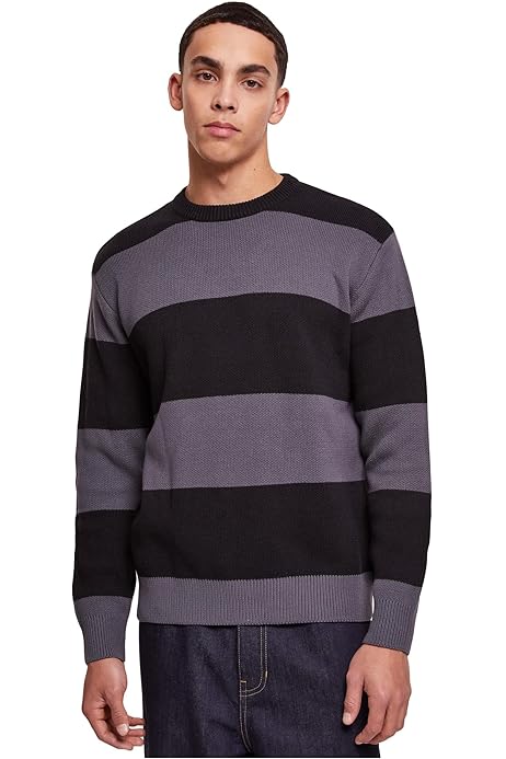 Oversize Hombre Sudadera Básica Urban Classics Cuello Redondo - Main Image