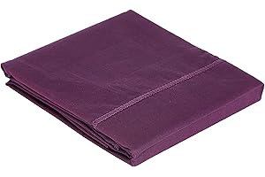 douceur d'Intérieur - 1640720 Nackenrollenbezuge , Lit Uni , Heidelbeere, 185 x 85 cm