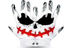 Eternity Gears Jester Football Gloves - Tacky Grip Adult & Youth Size