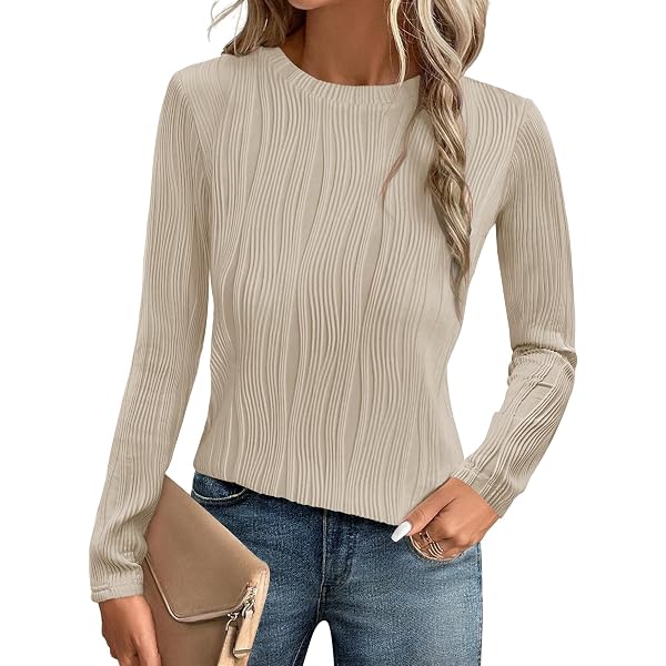 BLENCOT Femme Blouse Pullover Automne Manches Longues à