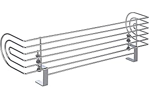 Hi Grille de Protection en métal pour cuisinière (env. 60 x 18,5 x 14 cm) – Grille de Protection pour cuisinière pour Enfants, Protection Enfant pour cuisinière