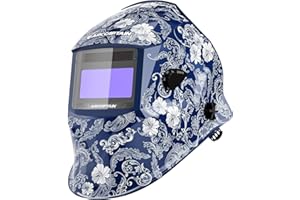 ARCCAPTAIN Schweißhelm Schweißmaske Automatischer Verdunkelung für TIG MIG ARC, 1/1/1/1 Top Optische Klarheit, Ultra-Leicht Schweißhelm Automatische Abdunkelung