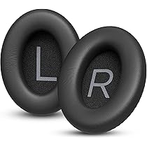 QC25 Cuscinetti Ricambio Cuscinetti Auricolari Di Ricambio WADEO Per Cuffie Bose - Set 2 Pezzi In Schiuma Memory Foam Con 4 Adesivi Cuffie Beats - Foto 5