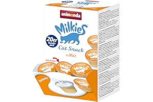 animonda Milkies Power, latte per gatti porzionato, Harmony, 4 x 20 capsule da 15 g