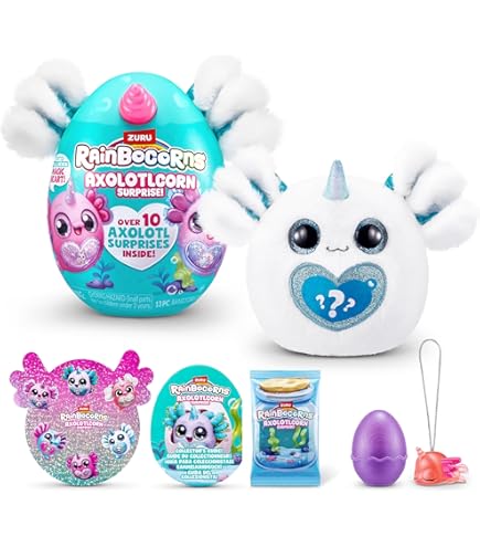 Rainbocorns Kittycorn Surprise Série 3 - Peluche Ragamuffin 21.5 Cm - Plus De 10 Surprises - Queue Toute Douce