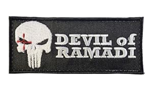 LEGEEON American Sniper Devil of Ramadi Navy Seal Team DEVGRU Morale Touch Fastener Patch