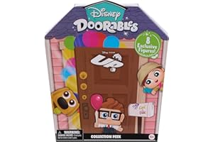 Just Play Disney Doorables New Up Collector Pack, Collectible Blind Bag Figures, Kids Toys for Ages 5 Up, Amazon Exclusive