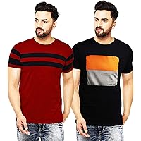 LEOTUDE Regular Fit Half Sleeve Men's T-Shirt