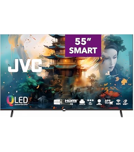 JVC LT-60NQ7165 QLED Android 60-Inch Smart TV : Amazon.co.za