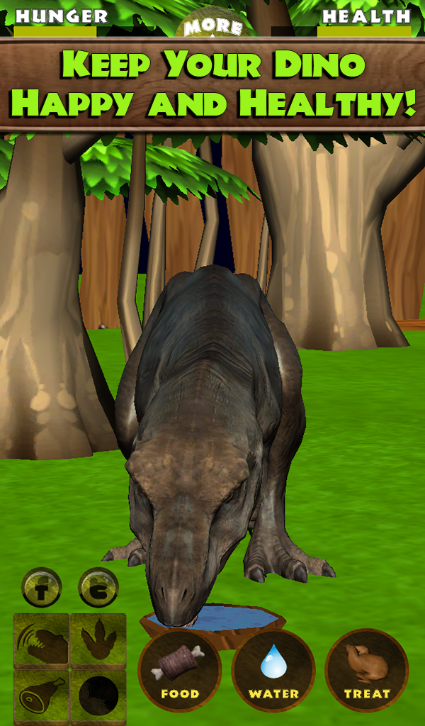 Virtual Pet Dinosaur Tyrannosaurus Rex Amazon.it App e Giochi